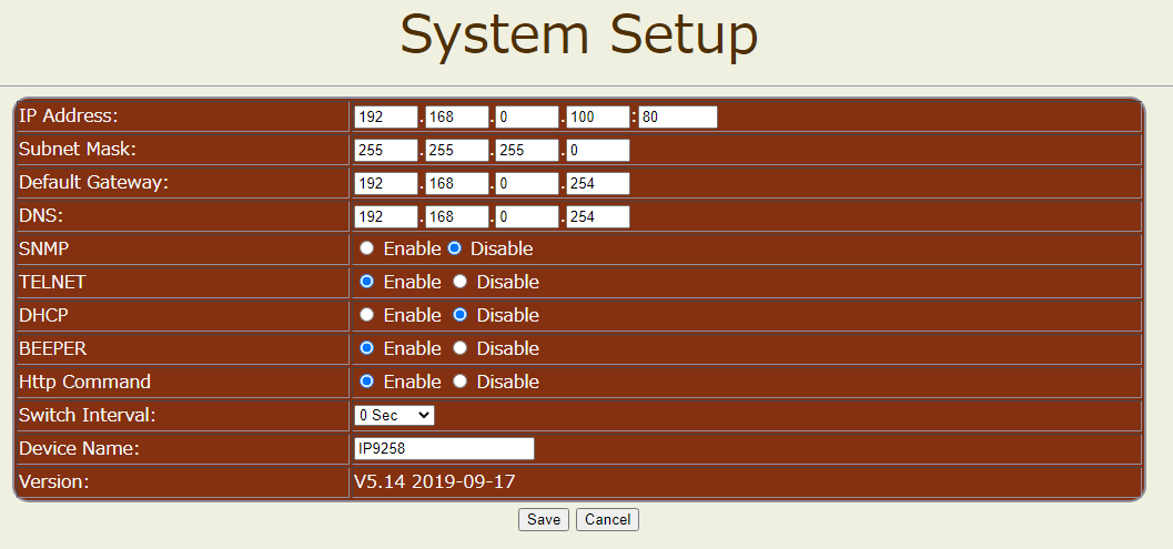 Webリモート制御が可能な電源装置 IP Power 9258T Ping | インフラ